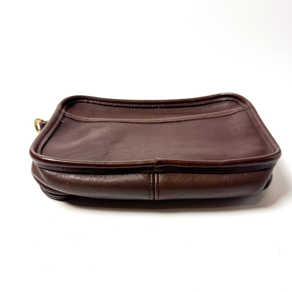 Vintage Coach Carnival Dark Brown Leather Bag 9925 (Missing Strap) - Picture 3 of 8